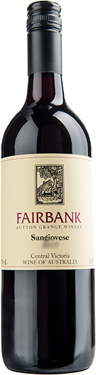 Sutton Grange Winery Fairbank Sangiovese 2023 Central Victoria Zone